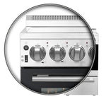 Forno Pallerano 20-Inch Freestanding Electric Range, Canada Version, Plug and Cord Included - BonPrix Électroménagers