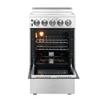 Forno Pallerano 20-Inch Freestanding Electric Range, Canada Version, Plug and Cord Included - BonPrix Électroménagers