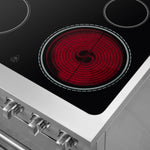 Forno Galiano 30-Inch Freestanding Electric Range, True Convection, Energy Efficient - BonPrix Électroménagers