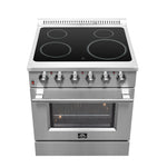 Forno Galiano 30-Inch Freestanding Electric Range, True Convection, Energy Efficient - BonPrix Électroménagers