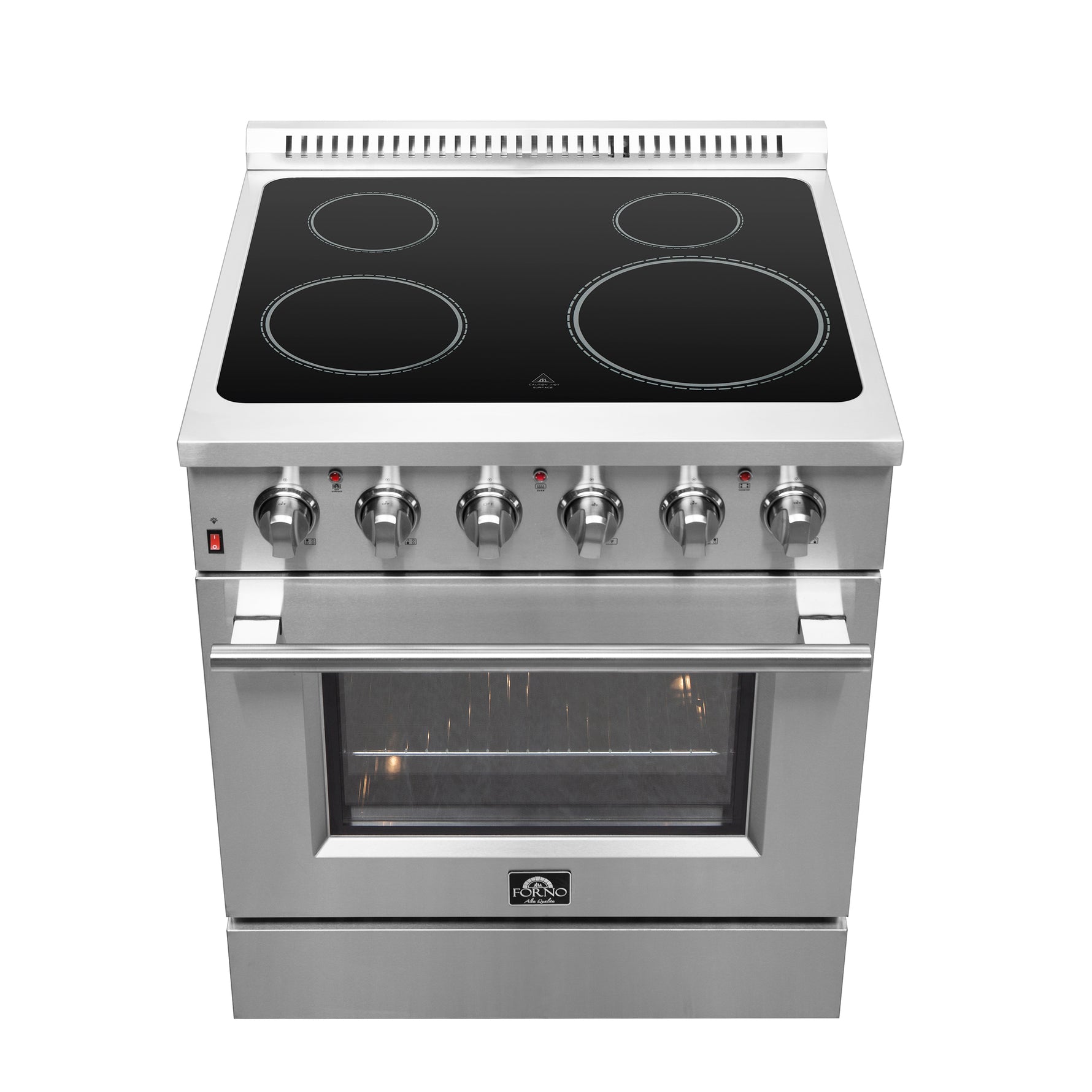 Forno Galiano 30-Inch Freestanding Electric Range, True Convection, Energy Efficient - BonPrix Électroménagers