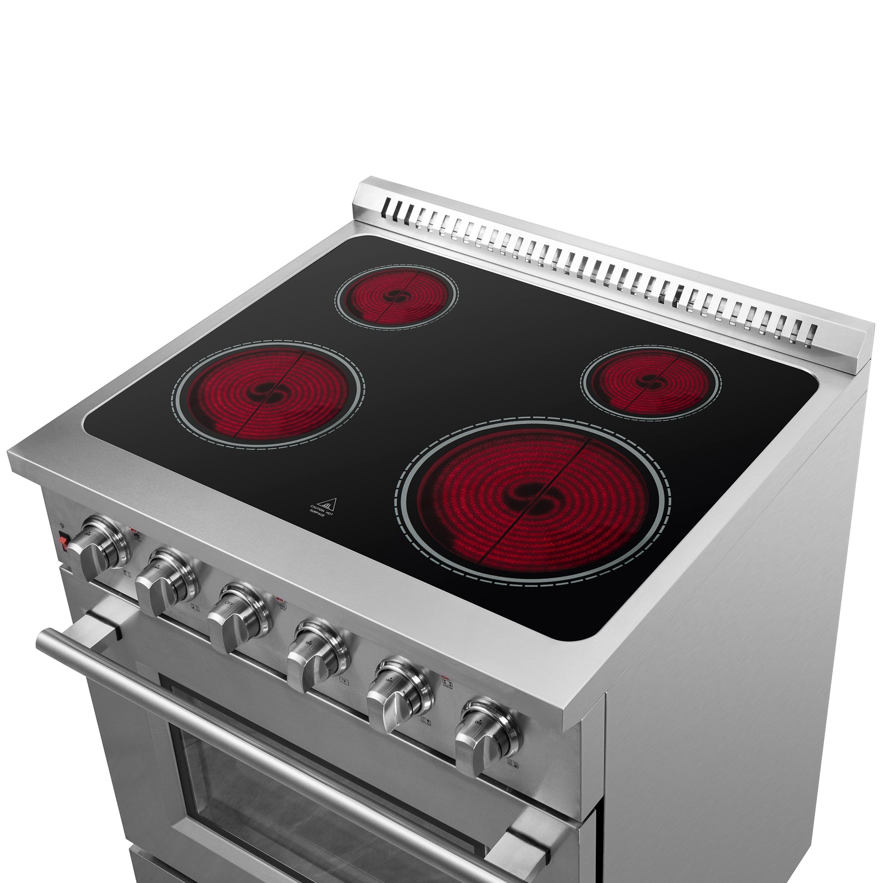 Forno Galiano 30-Inch Freestanding Electric Range, True Convection, Energy Efficient - BonPrix Électroménagers
