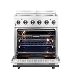 Forno Galiano 30-Inch Freestanding Electric Range, True Convection, Energy Efficient - BonPrix Électroménagers