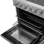 Forno Galiano 30-Inch Freestanding Electric Range, True Convection, Energy Efficient - BonPrix Électroménagers