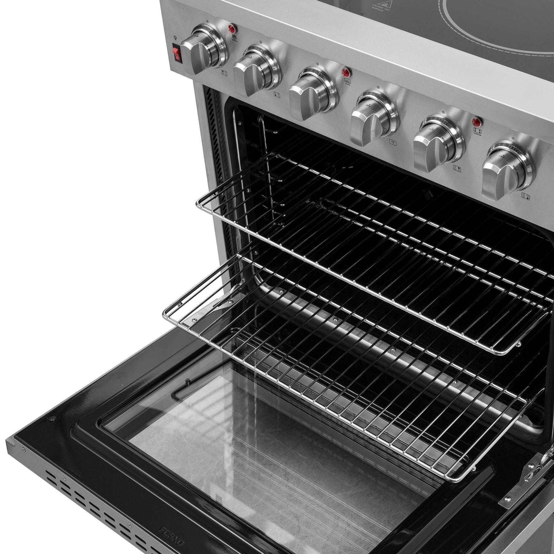 Forno Galiano 30-Inch Freestanding Electric Range, True Convection, Energy Efficient - BonPrix Électroménagers