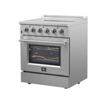 Forno Galiano 30-Inch Freestanding Electric Range, True Convection, Energy Efficient - BonPrix Électroménagers