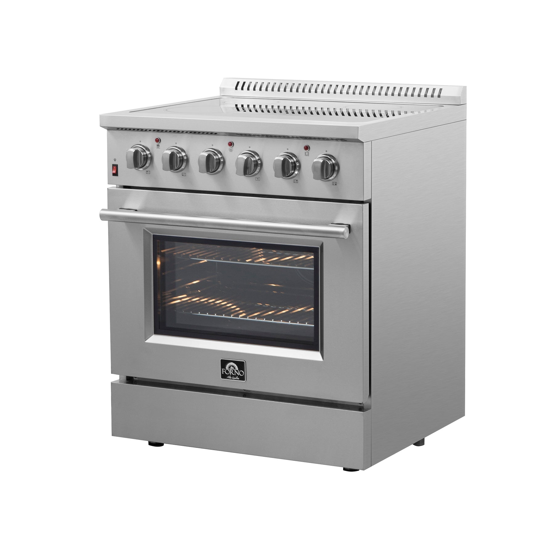 Forno Galiano 30-Inch Freestanding Electric Range, True Convection, Energy Efficient - BonPrix Électroménagers