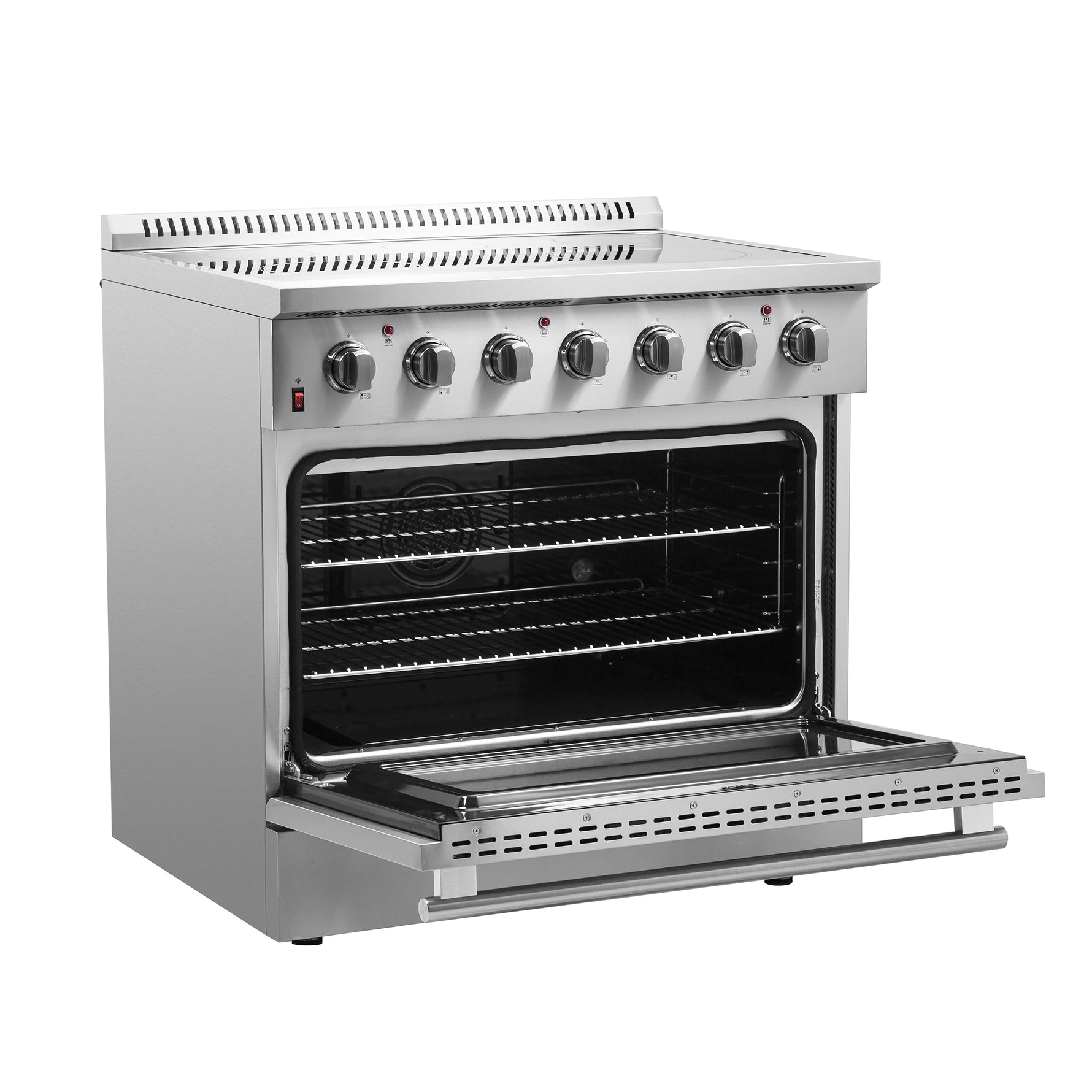 Forno Galiano 36-Inch Freestanding Electric Range, True Convection, Energy Efficient - BonPrix Électroménagers