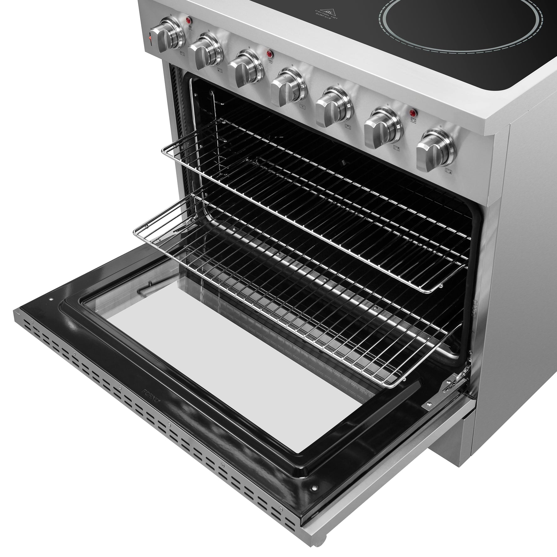 Forno Galiano 36-Inch Freestanding Electric Range, True Convection, Energy Efficient - BonPrix Électroménagers
