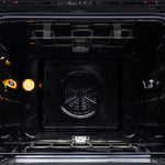 Forno Loiano 24-Inch Freestanding Electric Range, Canada Version, No Rotisserie Function, Plug and Cord Included - BonPrix Électroménagers