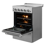 Forno Loiano 24-Inch Freestanding Electric Range, Canada Version, No Rotisserie Function, Plug and Cord Included - BonPrix Électroménagers