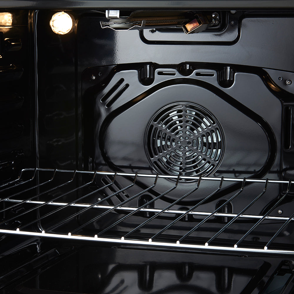 Forno Leonardo 30-Inch Stainless Steel Gas Range, 5 Sealed Burners (Totaling 39,500 BTU), 5 cu.ft. Convection Oven, Continuous Cast Iron Grates, Black Enamel Interior, Auto Re-Ignition, LP Conversion Kit Included - BonPrix Électroménagers