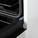 Forno Leonardo Espresso 30-Inch White Gas Range, 5 Burners, 39,500 BTU, 5 cu.ft Convection Oven - BonPrix Électroménagers