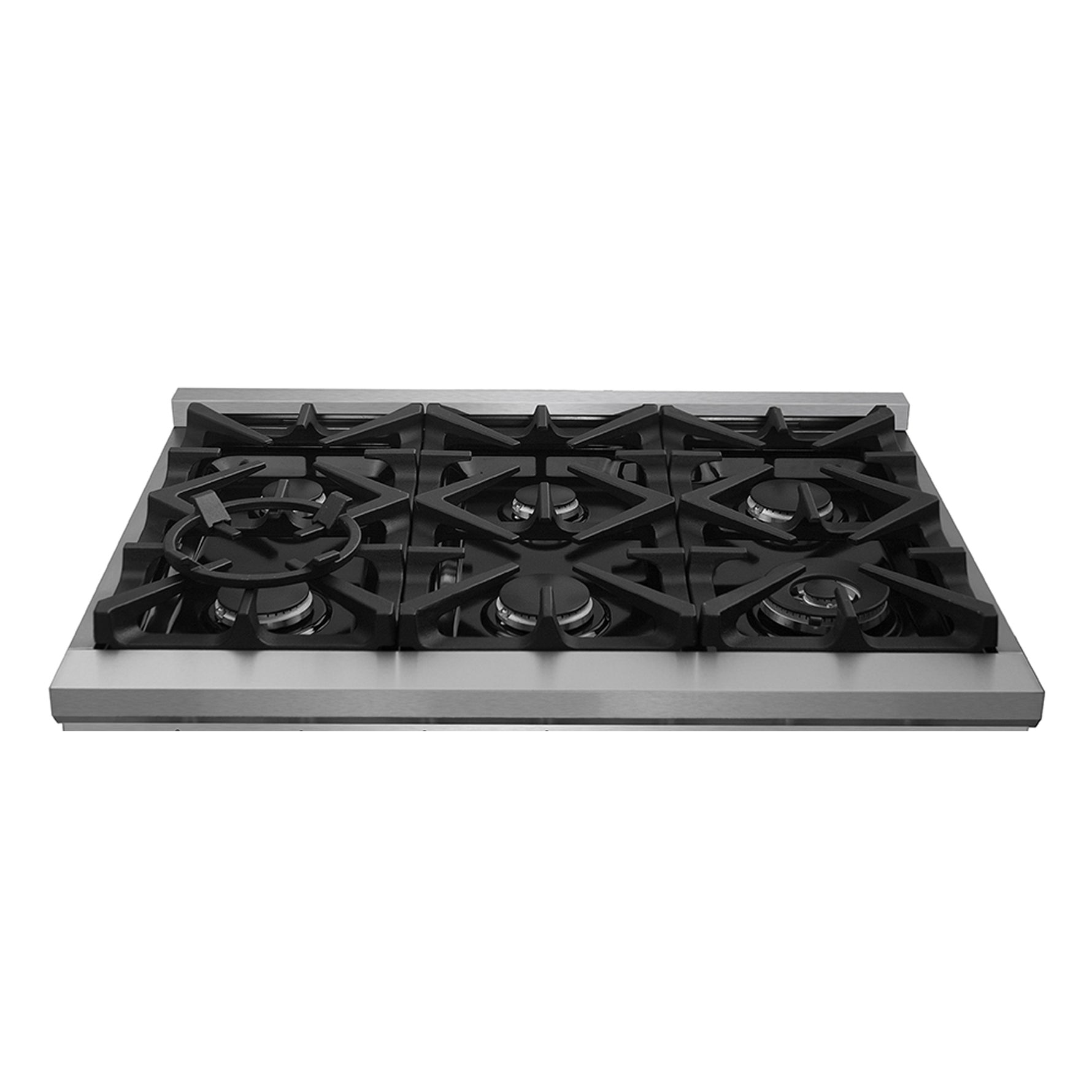 Forno Massimo 36-Inch Freestanding Dual Fuel Range, 6 Burners, Double Convection Ovens - BonPrix Électroménagers