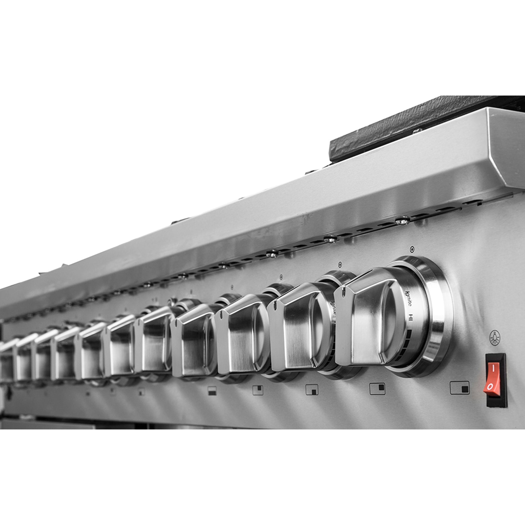 Forno Massimo 48-Inch Freestanding Dual Fuel Range, 8 Burners, Double Convection Ovens - BonPrix Électroménagers