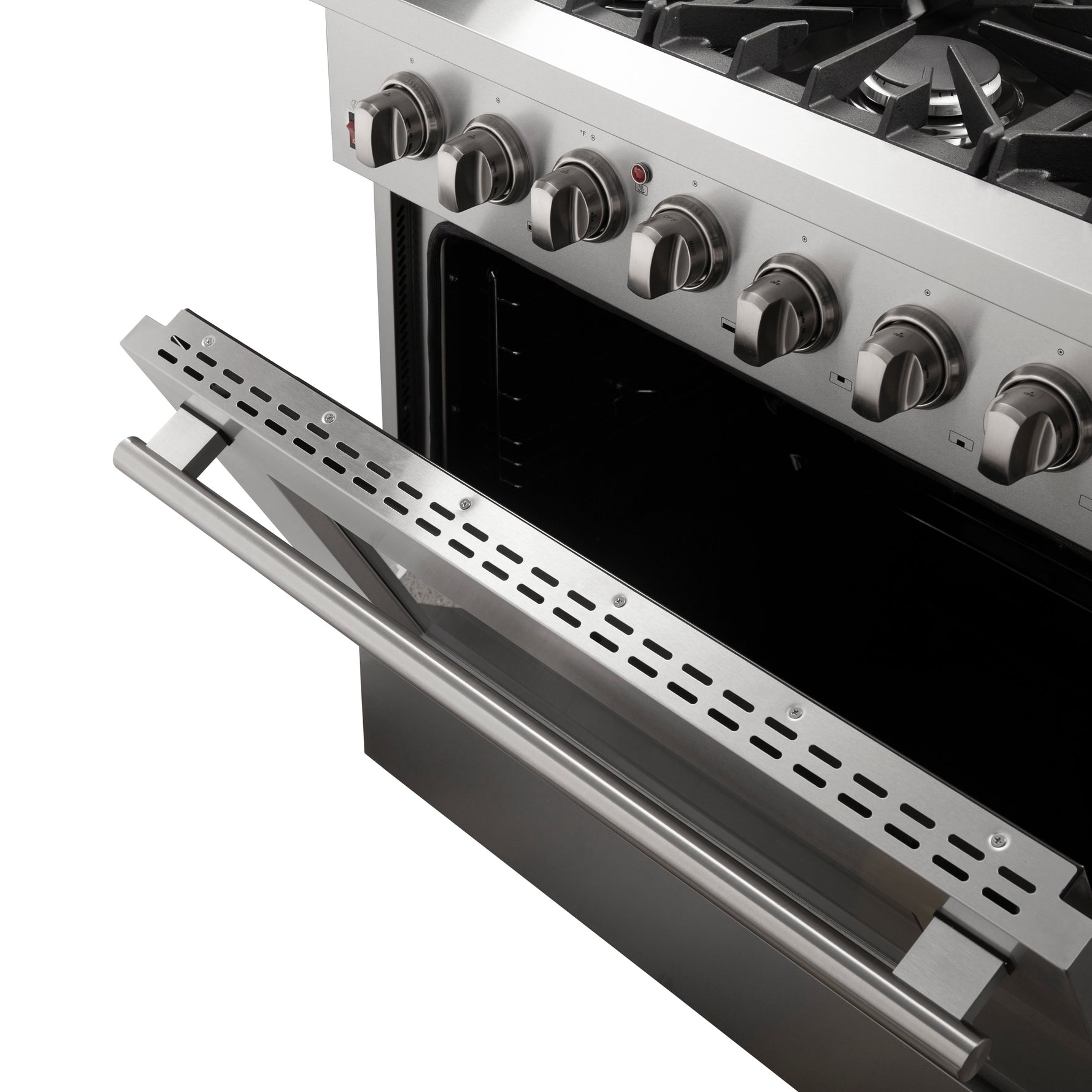 FORNO Premium 3-Piece Kitchen Bundle - Galiano 36" Dual Fuel Range, 36" French Door Refrigerator, 24" Built-In Dishwasher - FBDL-004-02CAUS - BonPrix Électroménagers