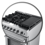 Forno Lazio 30-Inch Freestanding Dual Fuel Range, 4 Burners, True Convection Oven - BonPrix Électroménagers