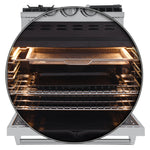 Forno Lazio 30-Inch Freestanding Dual Fuel Range, 4 Burners, True Convection Oven - BonPrix Électroménagers