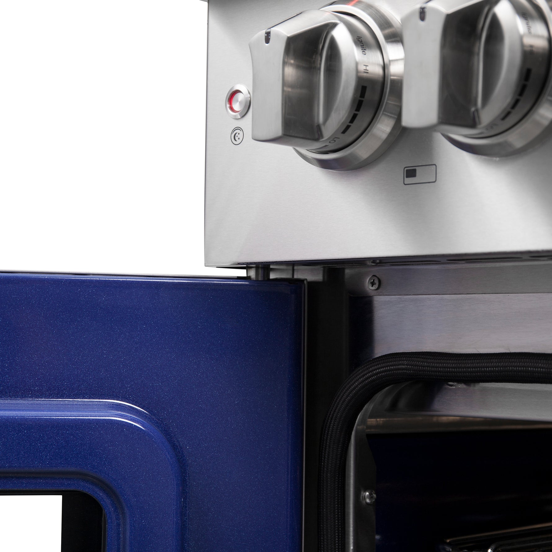Forno Capriasca 30-Inch Freestanding French Door Dual Fuel Range, 4 Burners, True Convection Oven - BonPrix Électroménagers