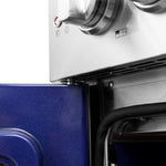 Forno Massimo 30-Inch Freestanding French Door Gas Range, 4 Burners, Convection Oven, Energy Efficient - BonPrix Électroménagers