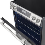 Forno Donatello Espresso 30-Inch Slide-In Stainless Steel Induction Range, Convection Oven, 5 Cooking Zones, Touch Control Panel - BonPrix Électroménagers