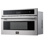 Forno Oliena 30-Inch Compact Oven and 1000 Watt Microwave, 1.6 cu.ft, Convection Oven - BonPrix Électroménagers