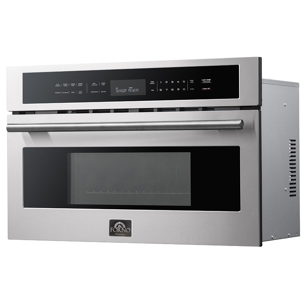 Forno Oliena 30-Inch Compact Oven and 1000 Watt Microwave, 1.6 cu.ft, Convection Oven - BonPrix Électroménagers