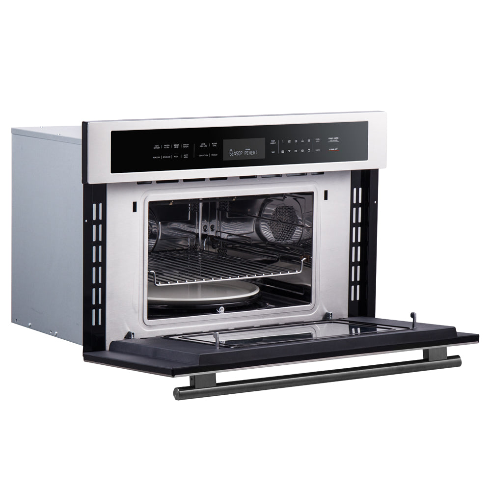 Forno Oliena 30-Inch Compact Oven and 1000 Watt Microwave, 1.6 cu.ft, Convection Oven - BonPrix Électroménagers