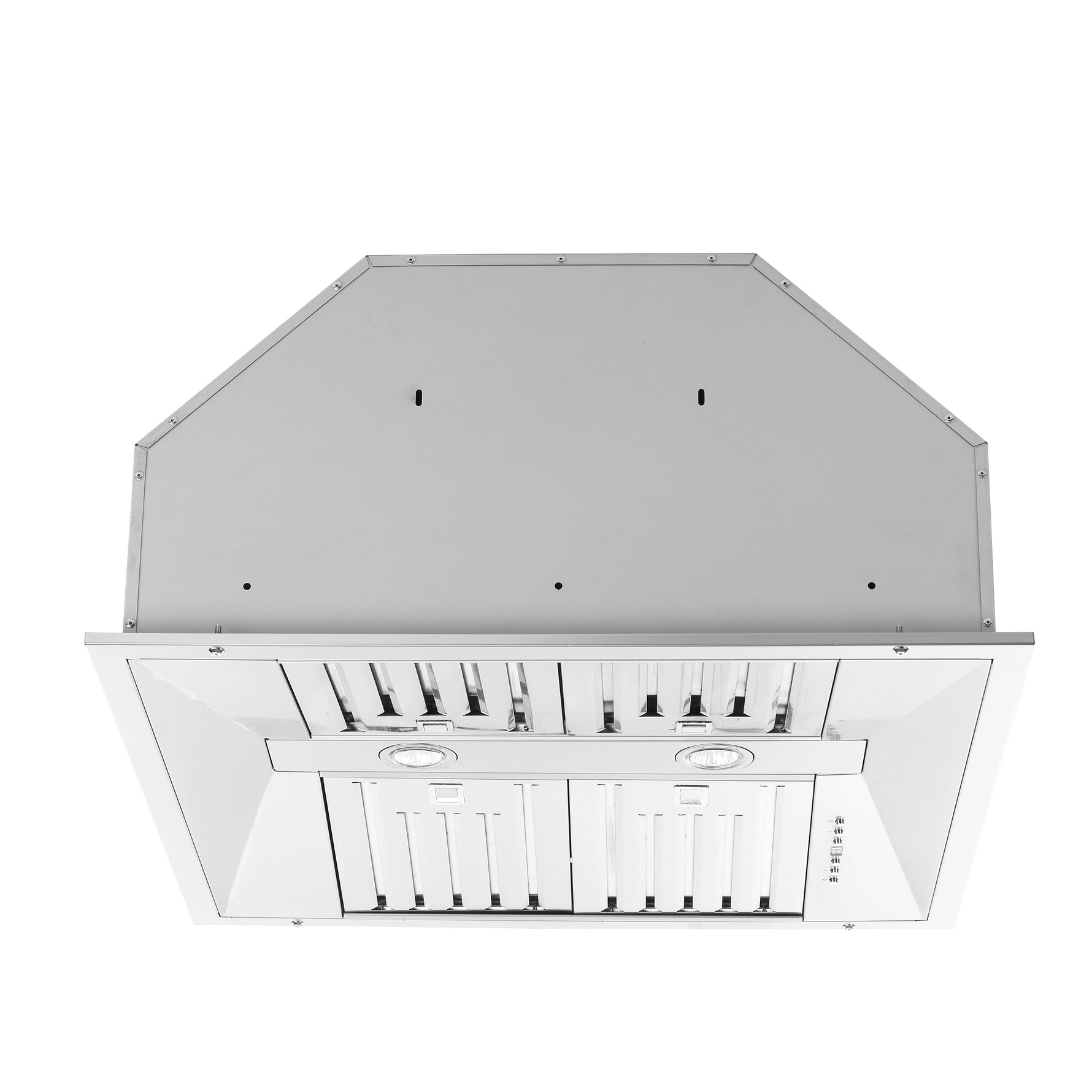 Forno Altilia 30-Inch Insert Range Hood, Stainless Steel, LED Lighting, Baffle Filters - BonPrix Électroménagers