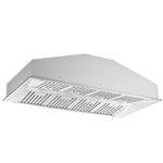 Forno Altilia 60-Inch Insert Range Hood, Stainless Steel, LED Lighting, Baffle Filters - BonPrix Électroménagers