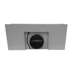 Forno Frassanito 36-Inch Recessed Range Hood, 450 CFM, Stainless Steel Baffle Filters, LED Lighting - BonPrix Électroménagers