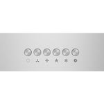 Forno Bari Espresso 30-Inch Under Cabinet Range Hood, Stainless Steel, 400 CFM, LED Lighting, Dishwasher-Safe Baffle Filters, 4-Speed Fan Control - BonPrix Électroménagers
