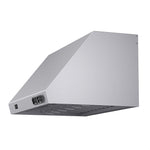 Forno Biagio 36-Inch Wall Mounted Range Hood, Stainless Steel, Heavy Duty - BonPrix Électroménagers