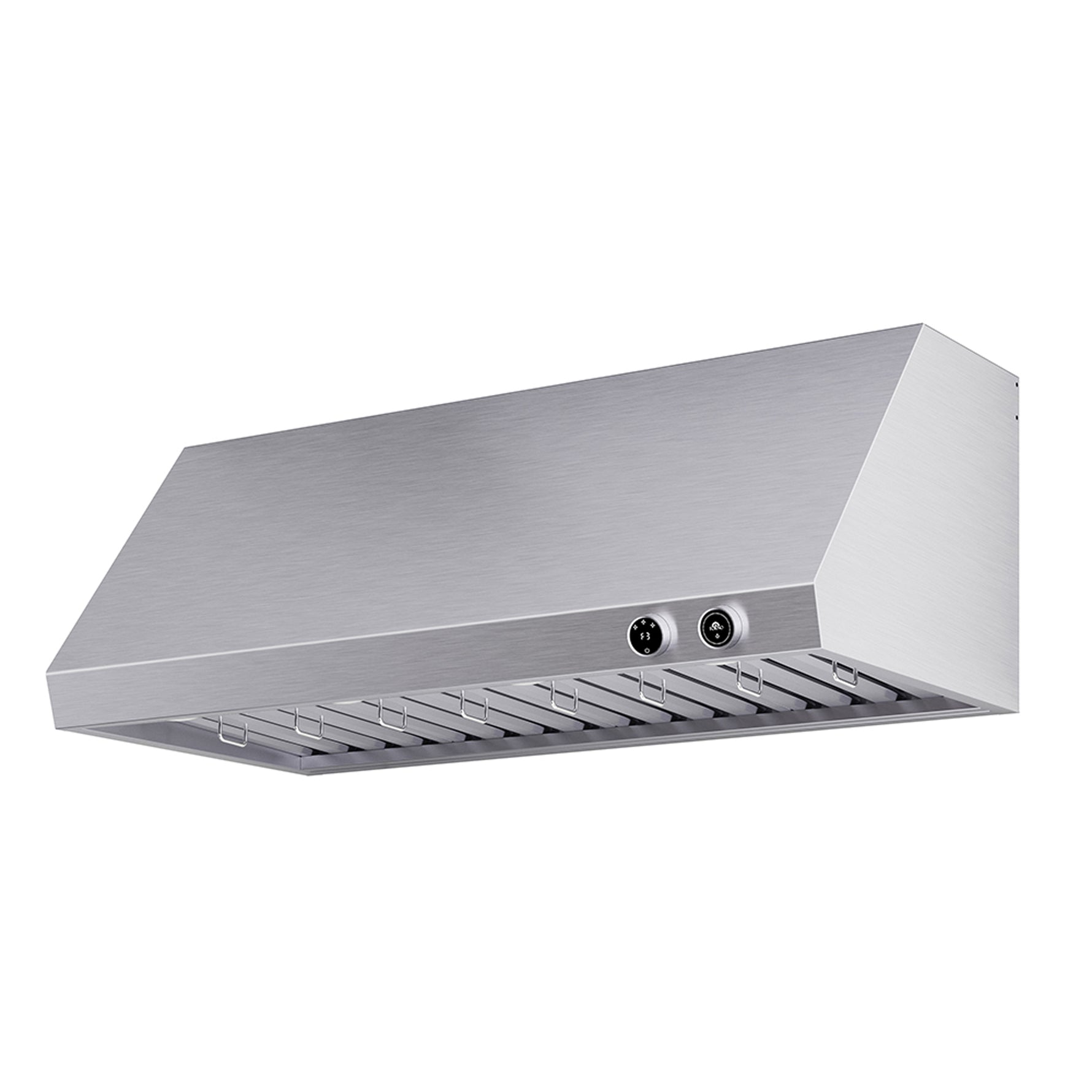 Forno Biagio 48-Inch Wall Mounted Range Hood, Stainless Steel, Heavy Duty - BonPrix Électroménagers