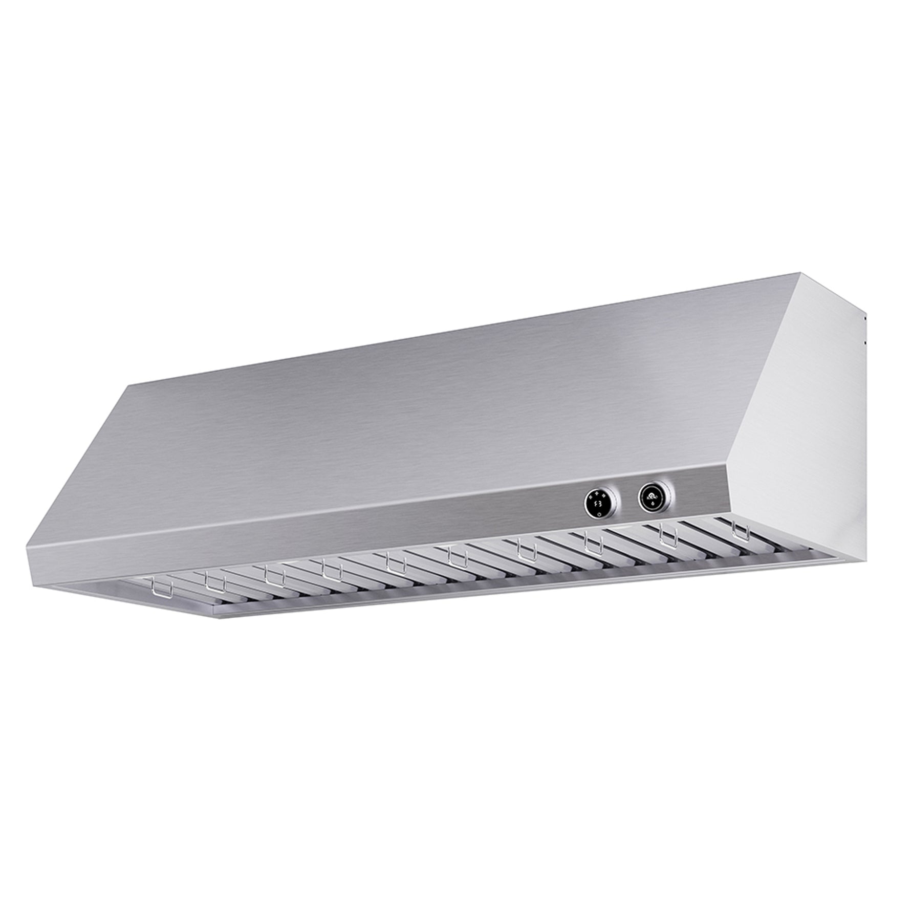 Forno Biagio 60-Inch Wall Mounted Range Hood, Stainless Steel, Heavy Duty - BonPrix Électroménagers