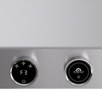 Forno Biagio 60-Inch Wall Mounted Range Hood, Stainless Steel, Heavy Duty - BonPrix Électroménagers