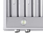 Forno Biagio 60-Inch Wall Mounted Range Hood, Stainless Steel, Heavy Duty - BonPrix Électroménagers