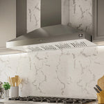 Forno Orvieto 60-Inch Wall Mount Range Hood, LED Lighting, Heavy Duty, Stainless Steel - BonPrix Électroménagers