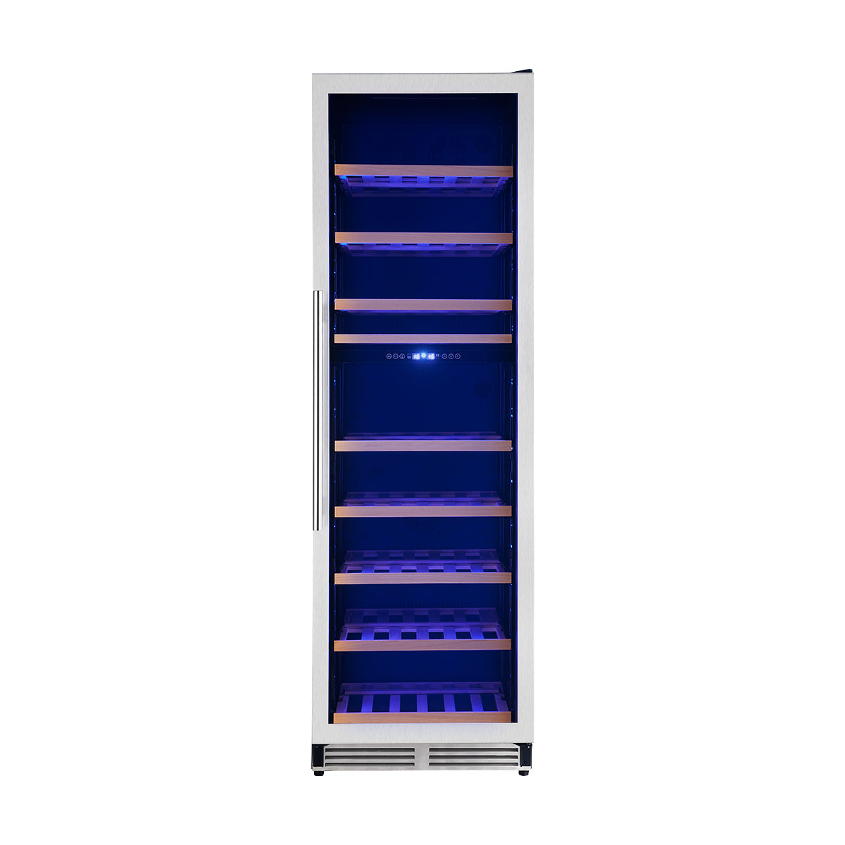 Forno Avellino 24-Inch Dual Zone Wine Cooler, 16 cu.ft, Adjustable Temperature Zones, Stainless Steel - BonPrix Électroménagers
