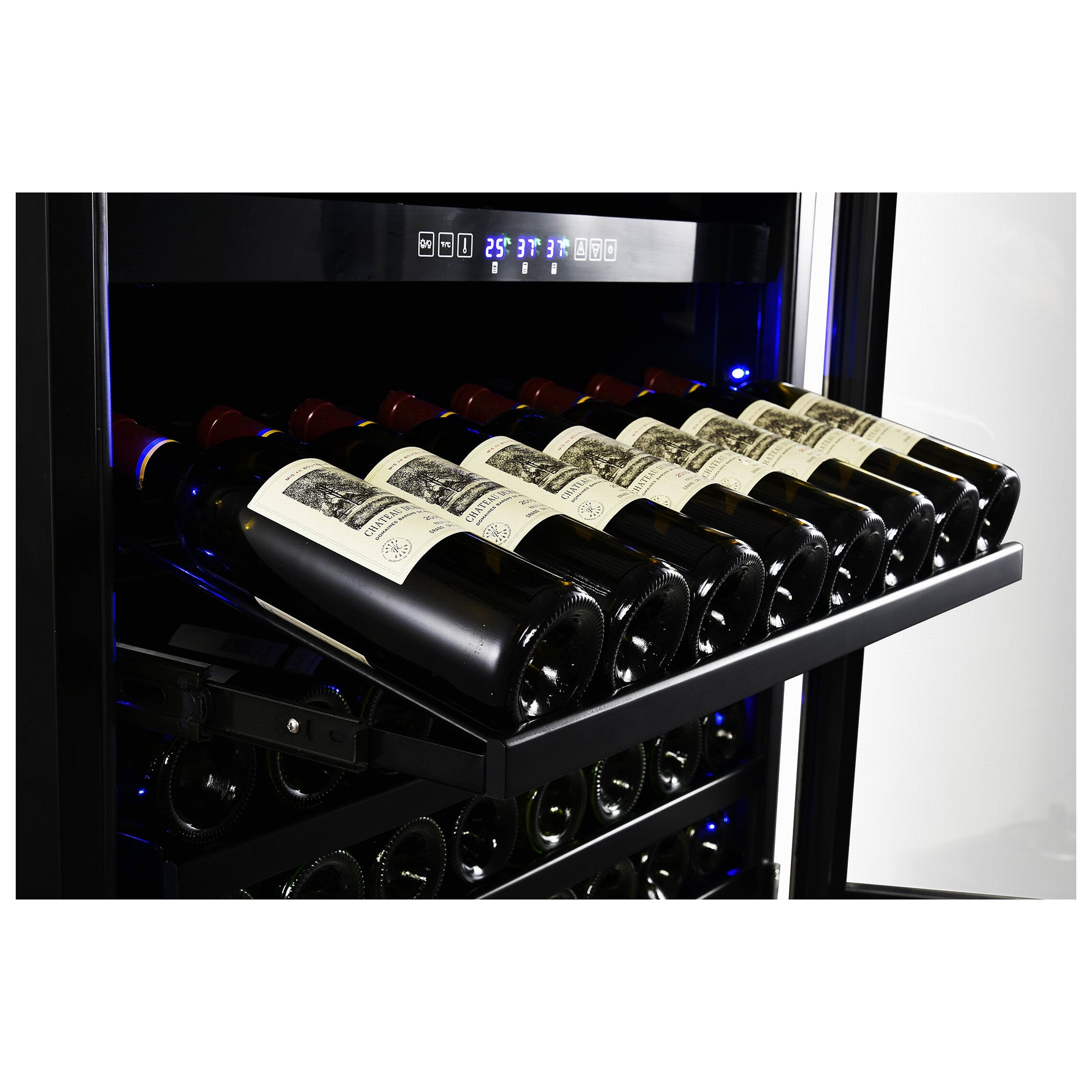 Forno Capraia 30-Inch Dual Temperature Zone Wine Cooler, Up to 144 Bottles, Two Refrigerated Drawers, Adjustable Temperature Zones - BonPrix Électroménagers