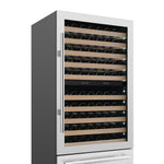 Forno Celano 30-Inch Dual Zone Wine Cooler and Beverage Cooler, 21.3 cu.ft, Stainless Steel - BonPrix Électroménagers