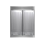 Forno Rizzuto 56-Inch Convertible Refrigerator/Freezer Set, 27.6 cu.ft Total Capacity, Decorative Grill, ENERGY STAR Certified - BonPrix Électroménagers