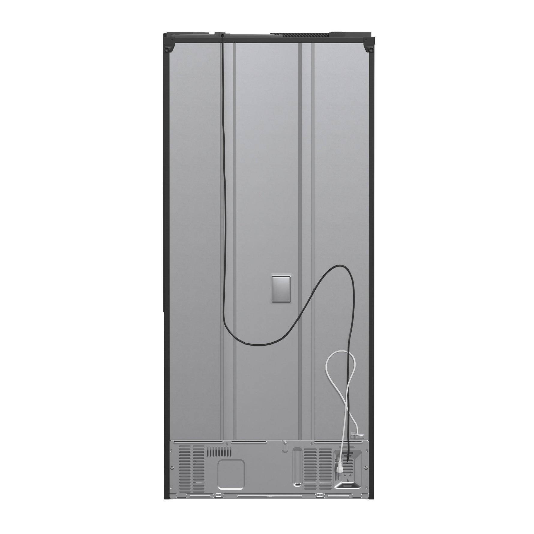 Forno Gallipoli Espresso 30-Inch Black French Door Refrigerator, Bottom Freezer, 17.5 Cu. Ft., No Frost, Ice Maker - BonPrix Électroménagers