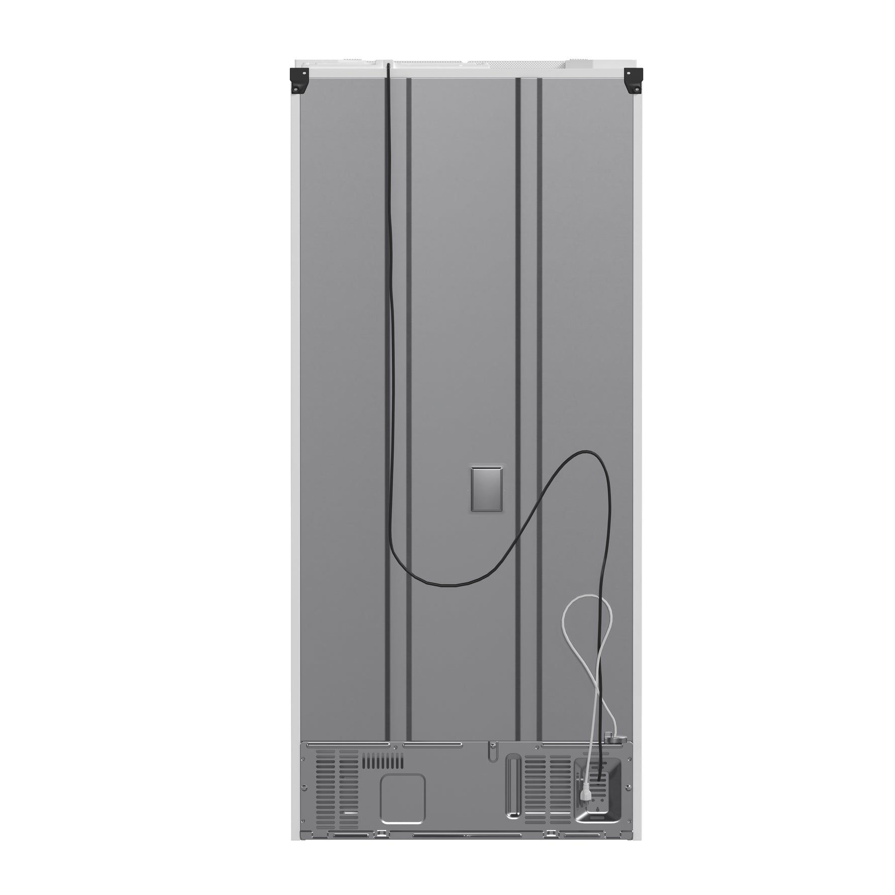 Forno Gallipoli Espresso 30-Inch White French Door Refrigerator, Bottom Freezer, 17.5 Cu. Ft., No Frost, Ice Maker - BonPrix Électroménagers