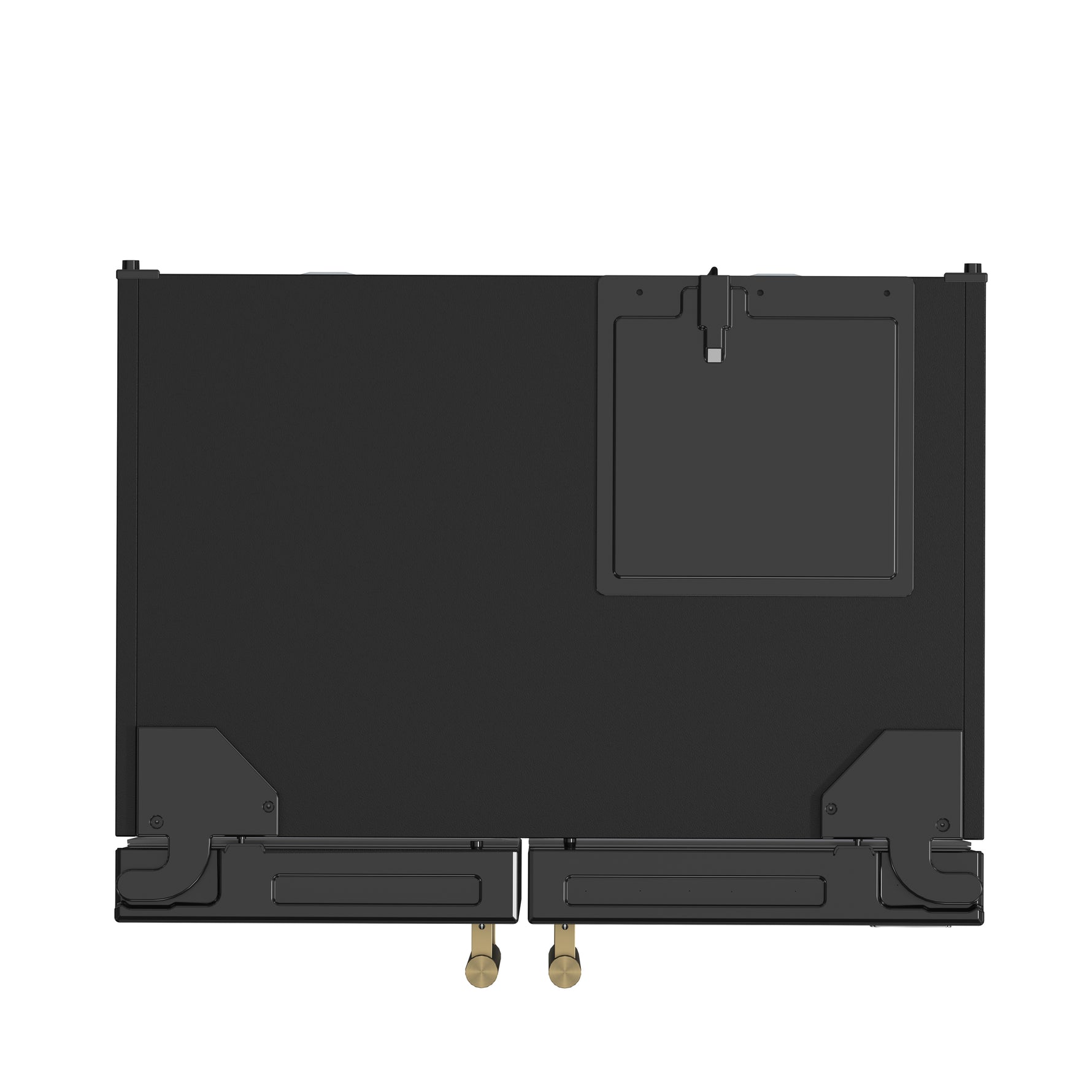 Forno Salerno Espresso 33-Inch Black Side-by-Side Refrigerator, 15.6 Cu. Ft., Energy-Efficient, No Frost, Modern Design - BonPrix Électroménagers