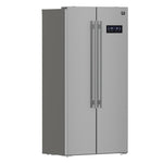 Forno Salerno 33-Inch Side-by-Side Stainless Steel Refrigerator, 15.6 cu.ft, ENERGY STAR Certified - BonPrix Électroménagers