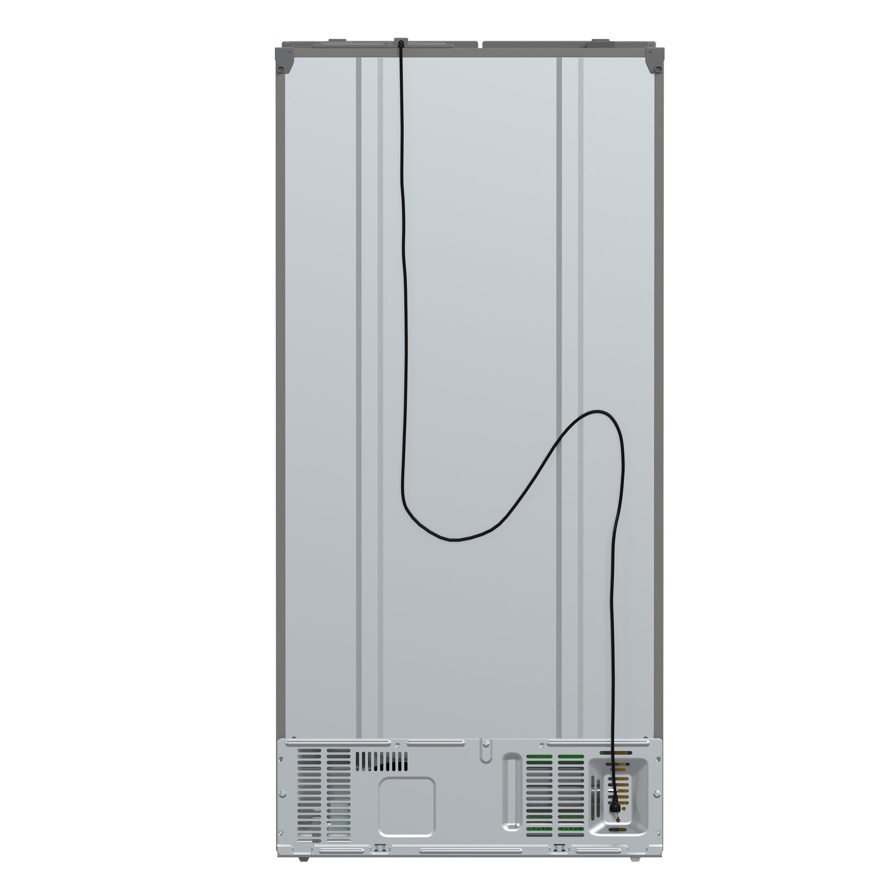 Forno Salerno 33-Inch Side-by-Side Stainless Steel Refrigerator, 15.6 cu.ft, ENERGY STAR Certified - BonPrix Électroménagers