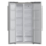 Forno Salerno 33-Inch Side-by-Side Stainless Steel Refrigerator, 15.6 cu.ft, ENERGY STAR Certified - BonPrix Électroménagers