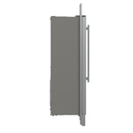 Forno Salerno 37-Inch Built-In Stainless Steel Refrigerator, 15.6 cu.ft, Decorative Grill, ENERGY STAR Certified - BonPrix Électroménagers