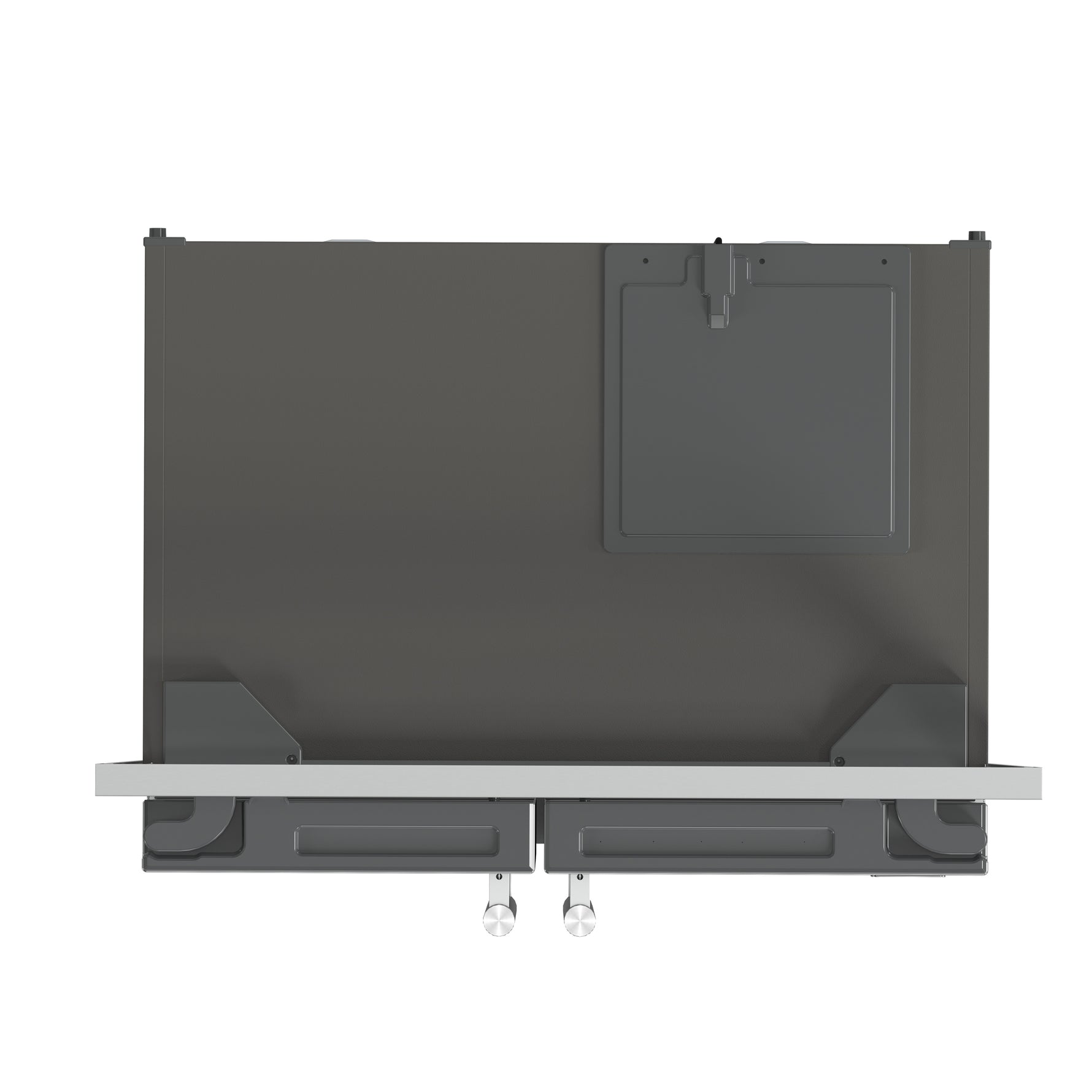 Forno Salerno 37-Inch Built-In Stainless Steel Refrigerator, 15.6 cu.ft, Decorative Grill, ENERGY STAR Certified - BonPrix Électroménagers